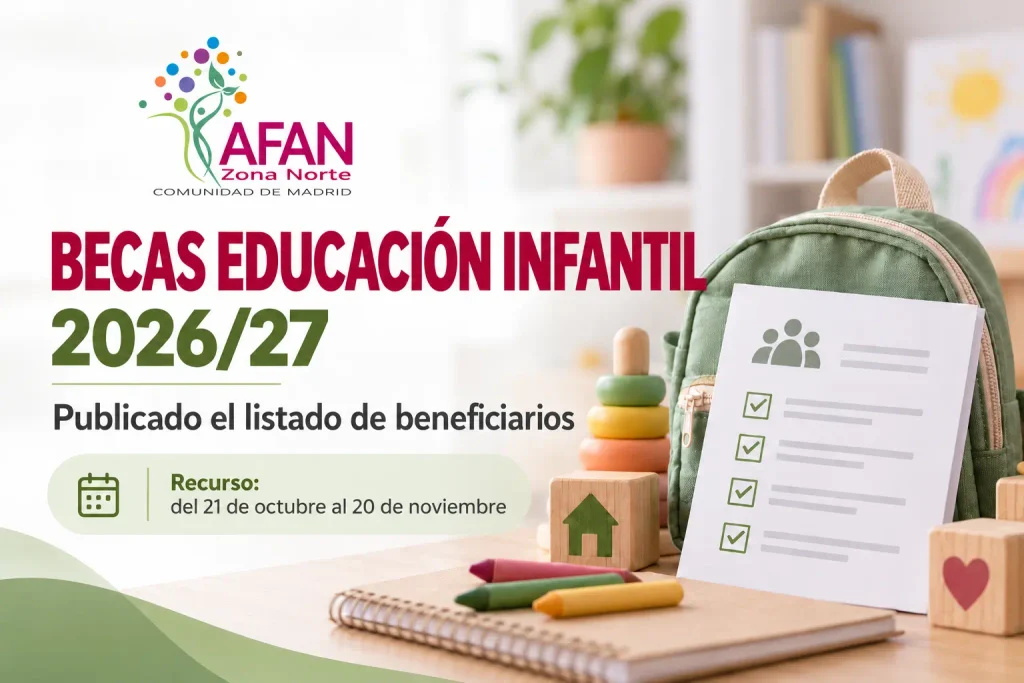 becas educación infantil 2026-2027