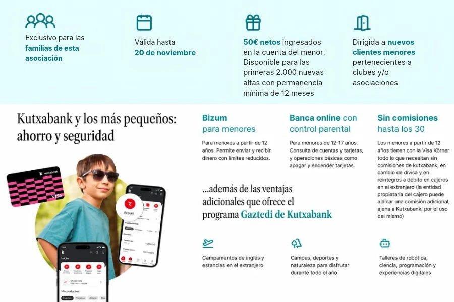 Kutxabank y familias numerosas