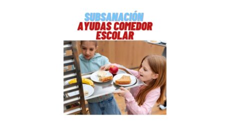 subsanación becas comedor