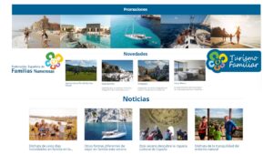 vacaciones sello de turismo familiar