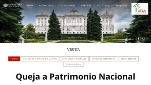 Queja Patrimonio Nacional