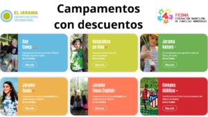 campamentos con descuento