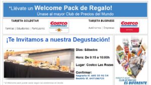 invitación Costco verano