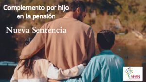 nueva sentencia complemento por hijo