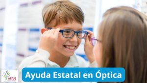 Ayudas y becas. Ayuda para gafas a menores
