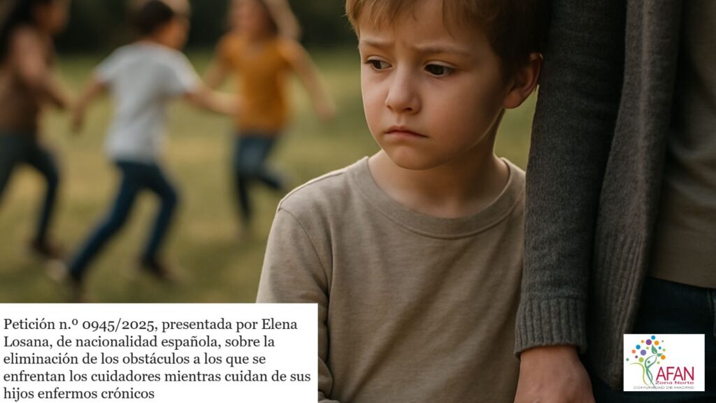 Niños Enfermos. Petición parlamento europeo