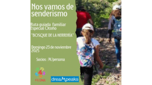 OCIO EN FAMILIA RUTA DE SENDERISMO OCTUBRE 2025
