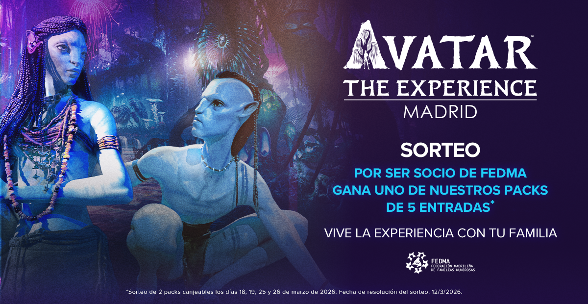 sorteo ocio en familia avatar 2026