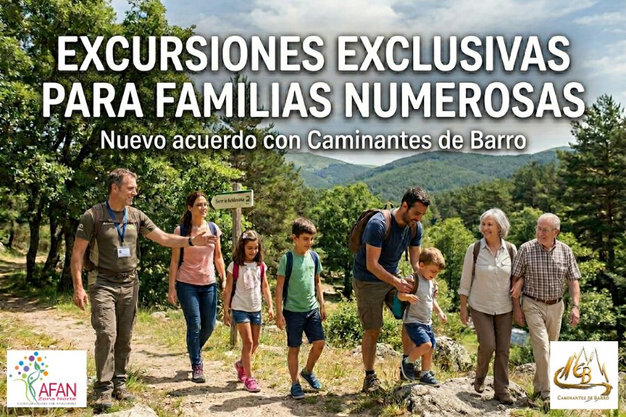 EXCURSIONES EXCLUSIVAS PARA FAMILIAS NUMEROSAS