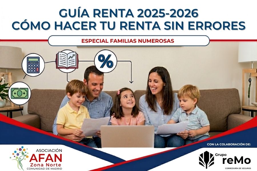 GUÍA RENTA 2025-2026 FAMILIAS NUMEROSAS
