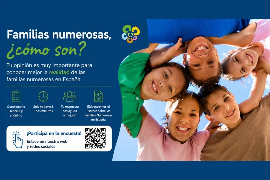 encuesta familias numerosas 2026