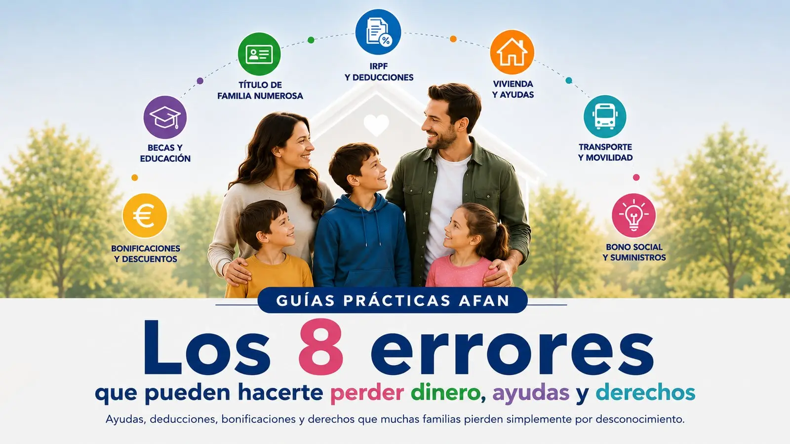 errores familias numerosas