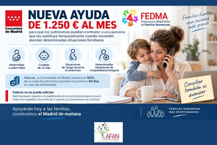 Nueva ayuda autónomos CAM 2026