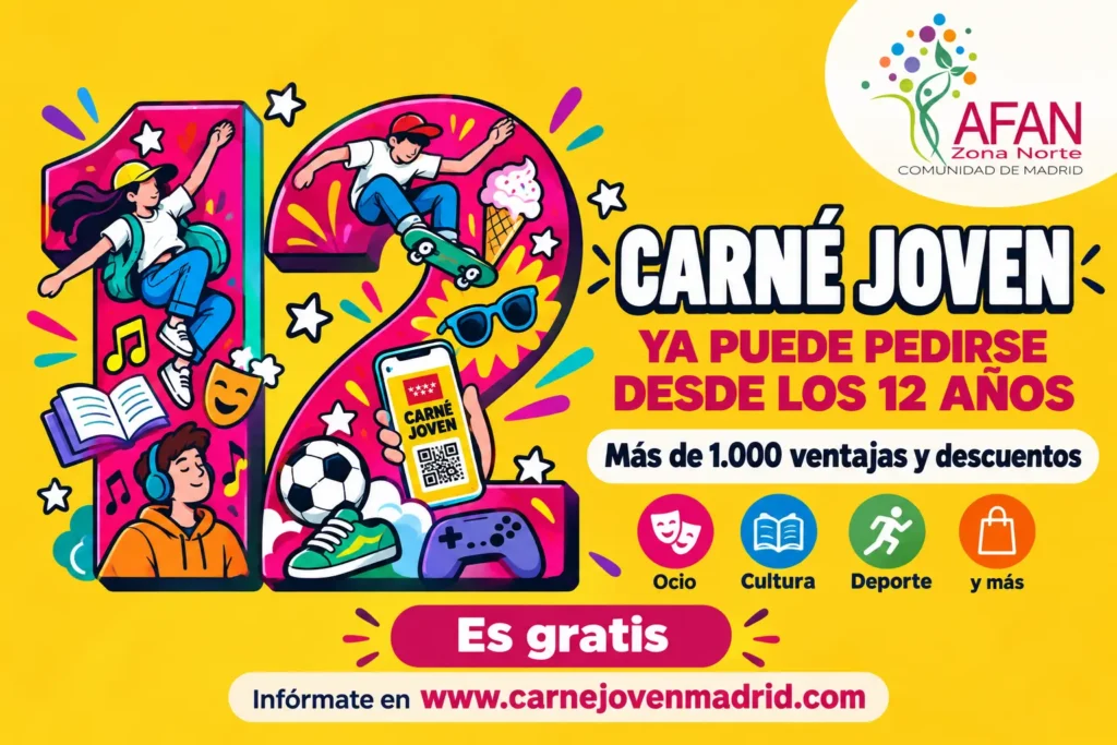 carnet joven desde los 12 años