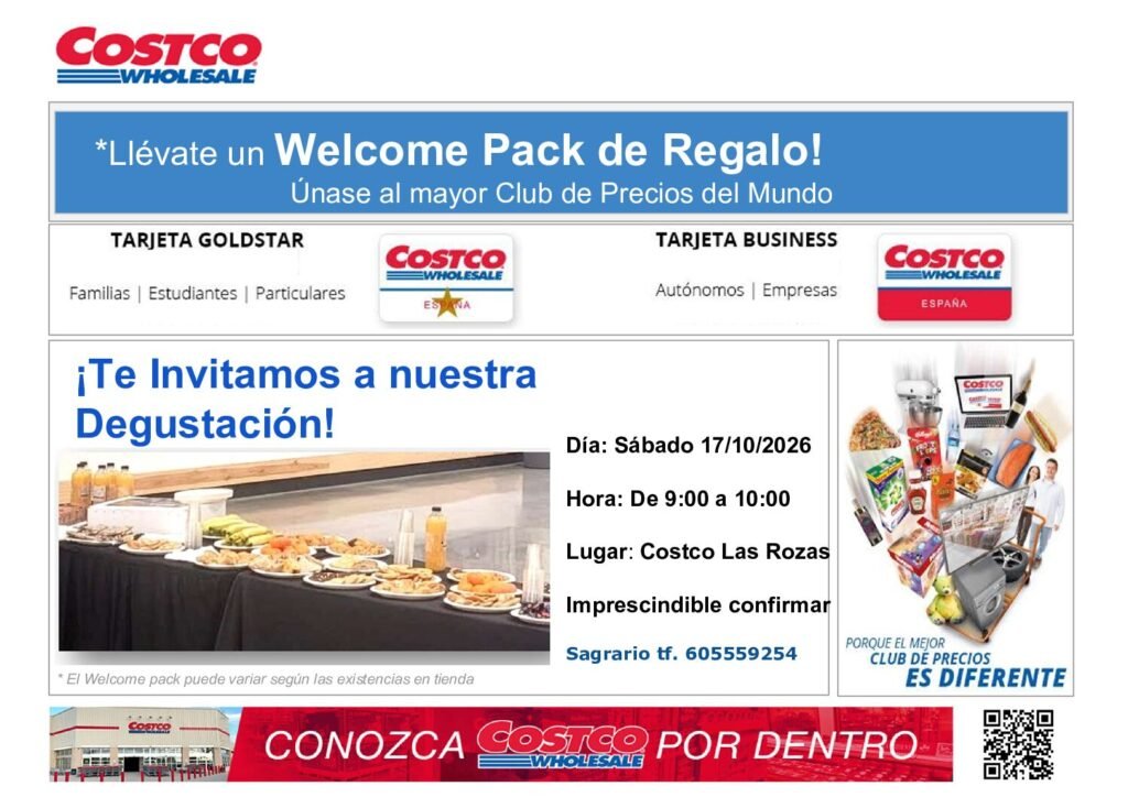INVITACIÓN COSTCO: CLUB DE PRECIOS
