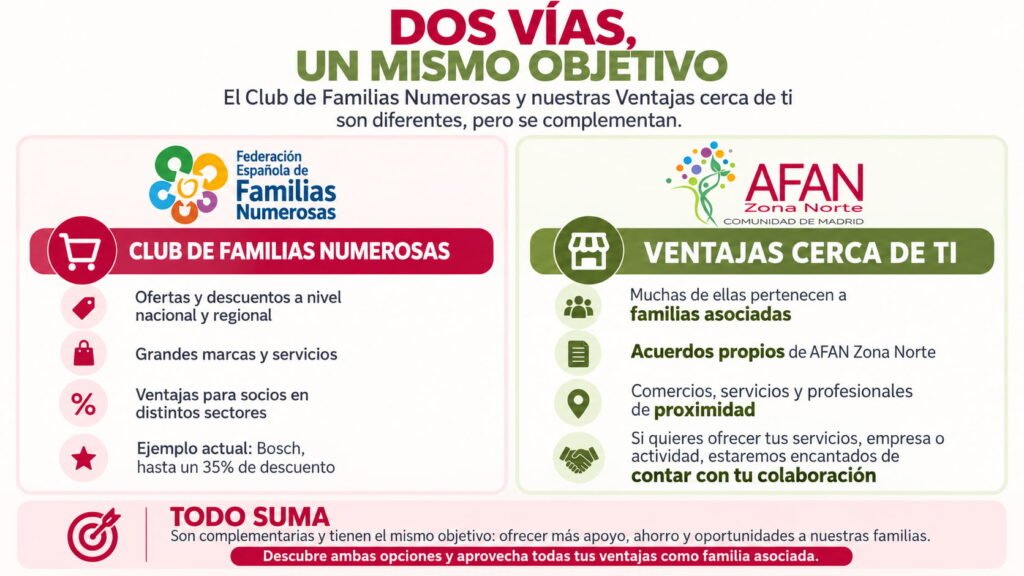 ventajas familias numerosas