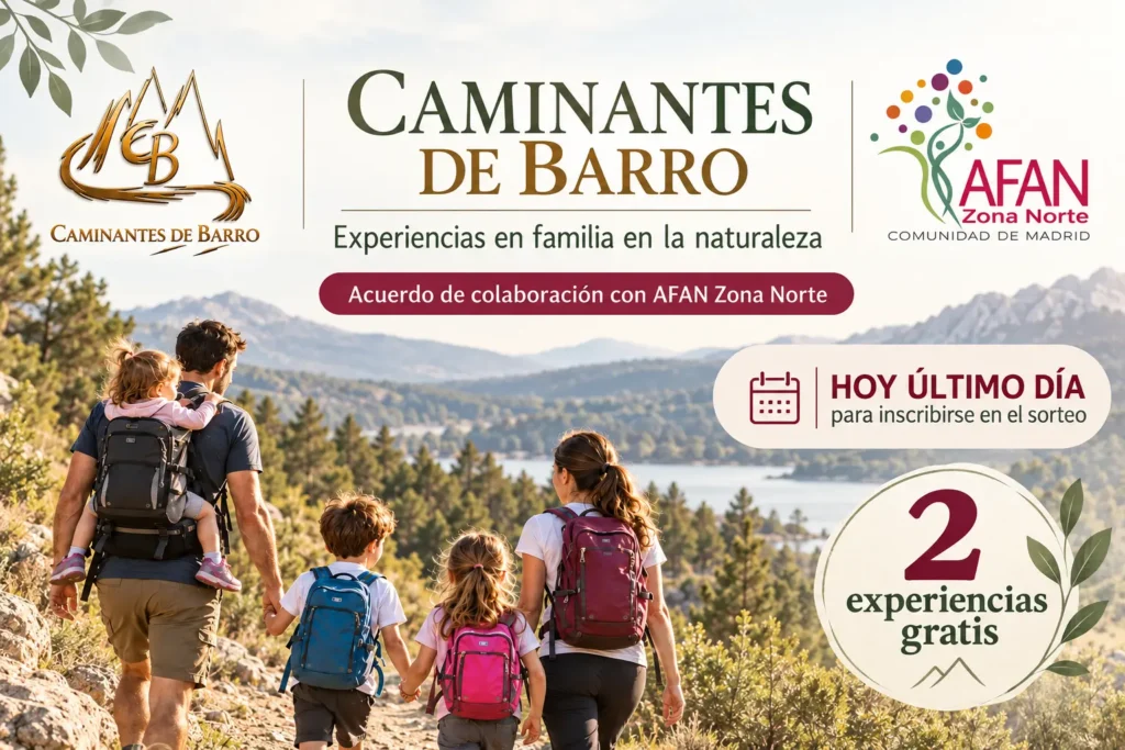 sorteo de dos experiencias en familia