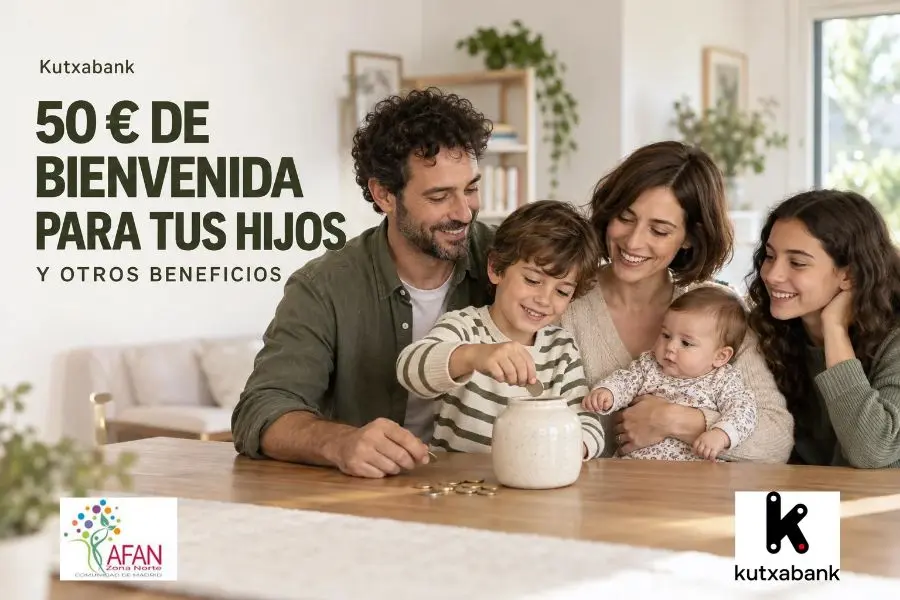 kutxabank con familias numerosas
