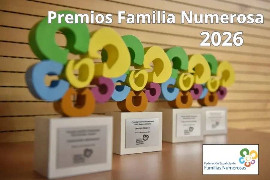 PREMIOS FAMILIA NUMEROSA 2026